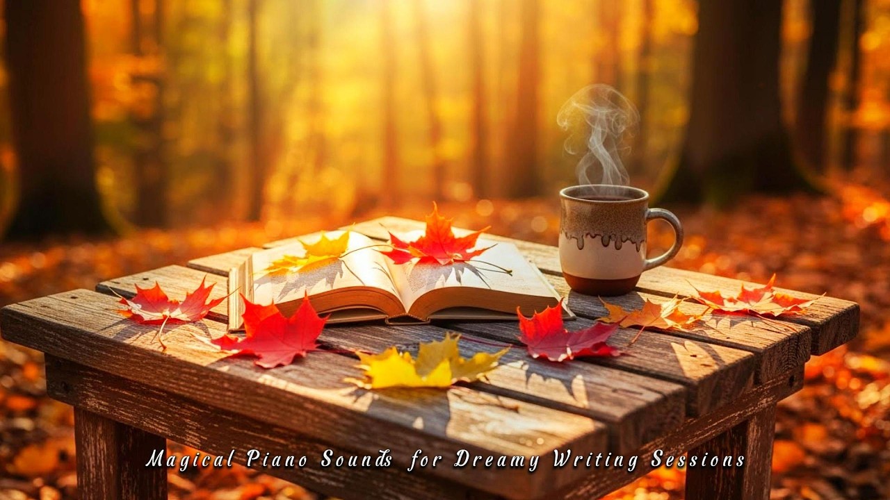 Autumn Aesthetic Piano Music 🌿 Soothing Melodies for Writing, Studying & Unwinding