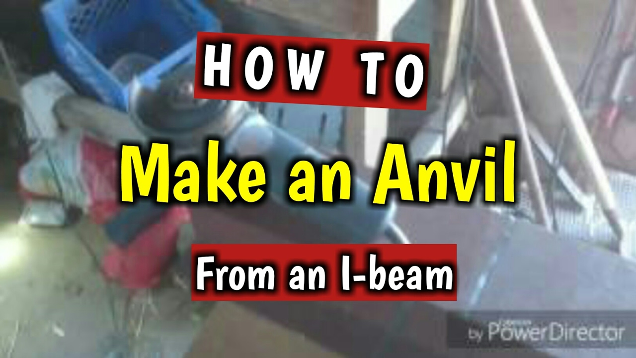 How to make a cheap anvil.