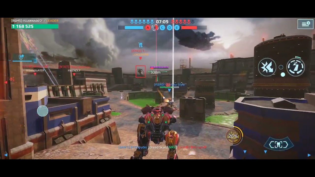 War Robots NO WEAPON CHALLENGE! Champs league