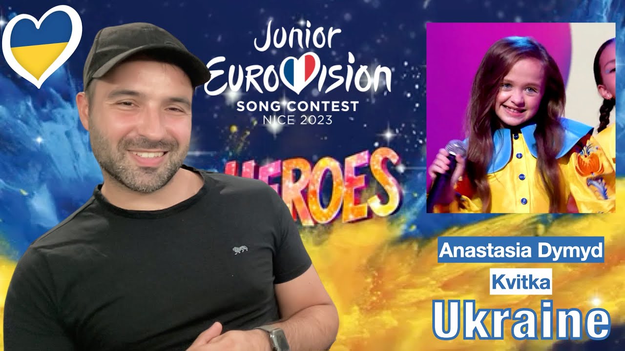Reaction 🇺🇦: Anastasia Dymyd – Kvitka /Junior Eurovision 2023 Ukraine