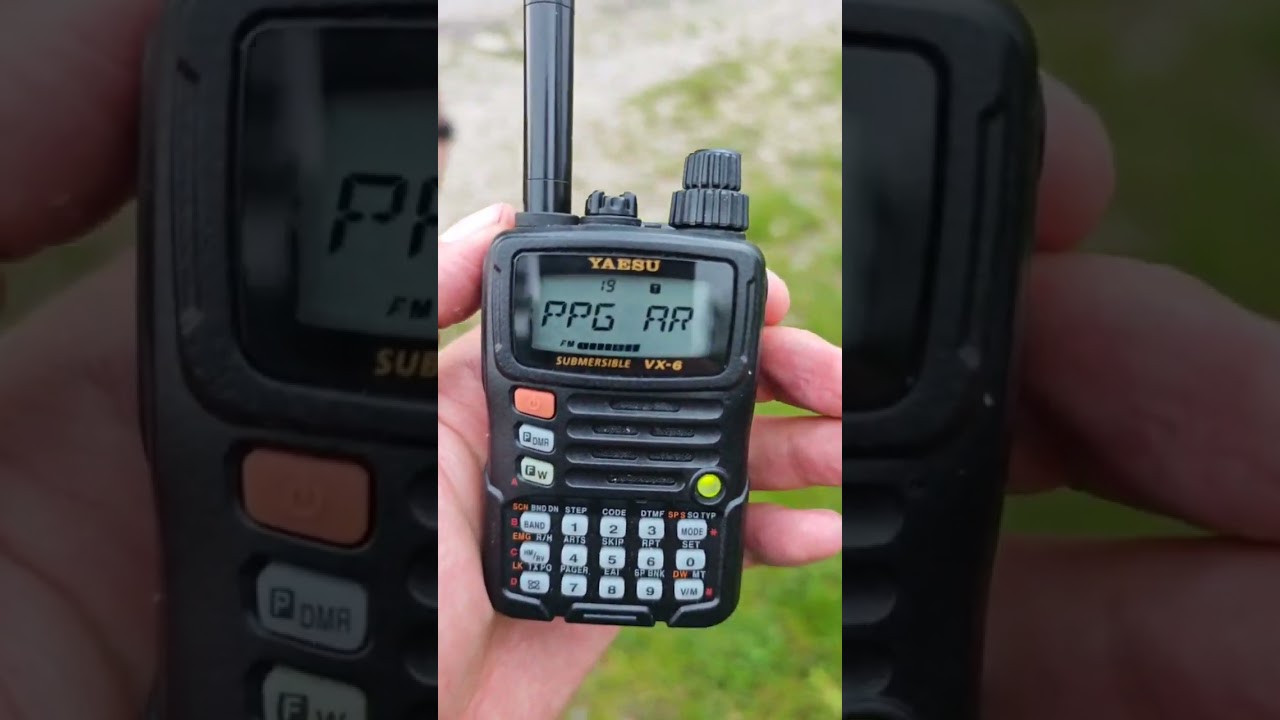 Yaesu VX6 Test