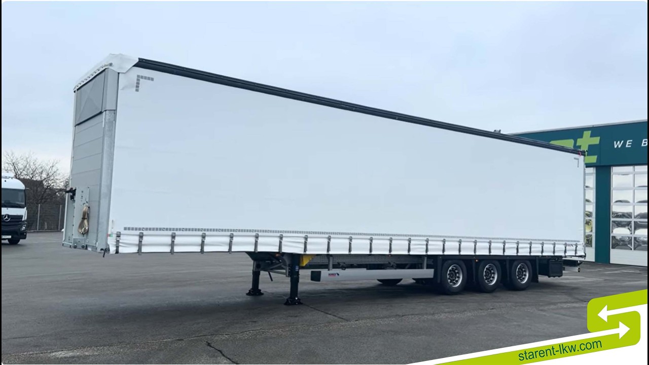 Schmitz Megatrailer Hubdach Liftachse D.C. 9.5 – Zertifikat MIETE TR26040 www.starent-lkw.com