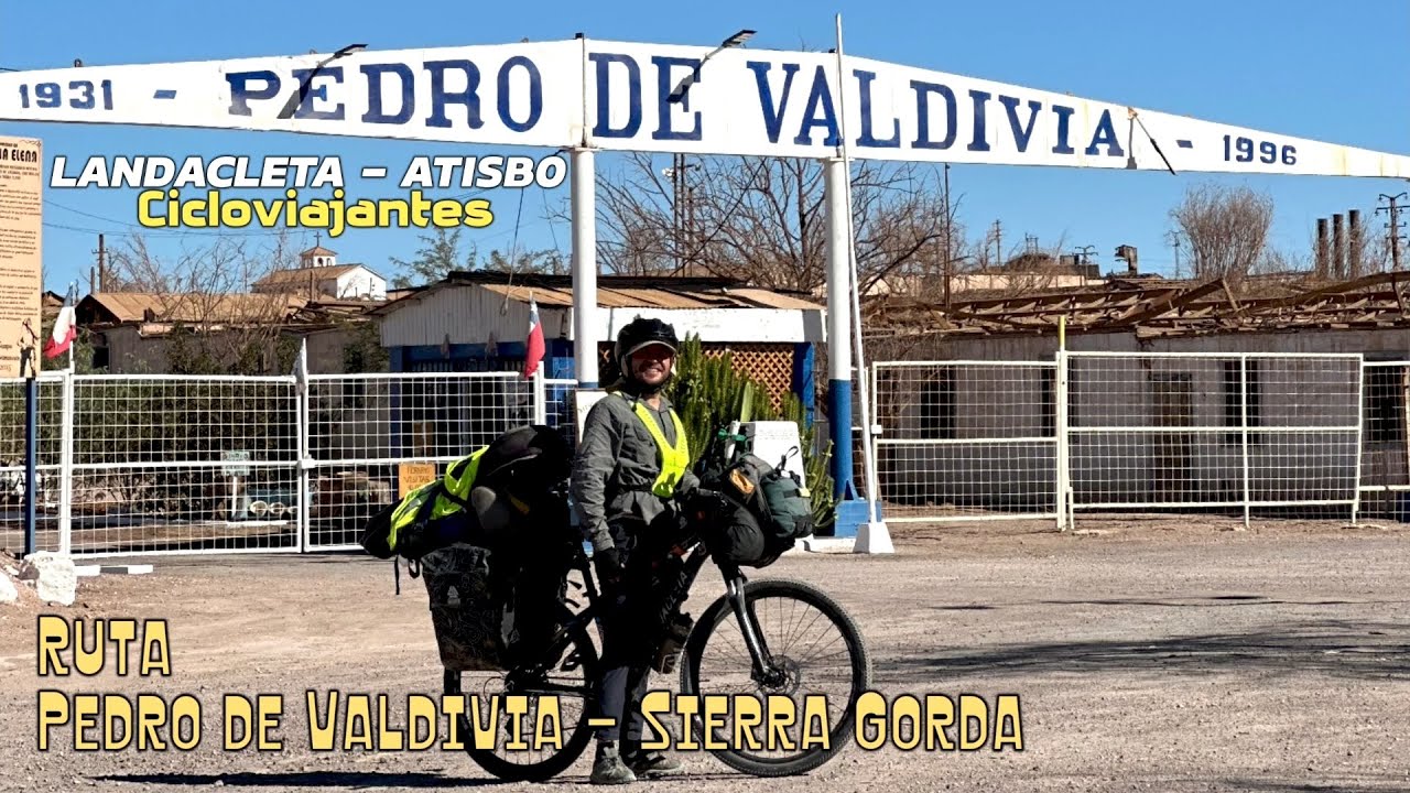 LandaCleta x Chile junto a Isabel Lorca Benavides Atisbo, Ruta Pedro de Valdivia a Sierra Gorda Bici