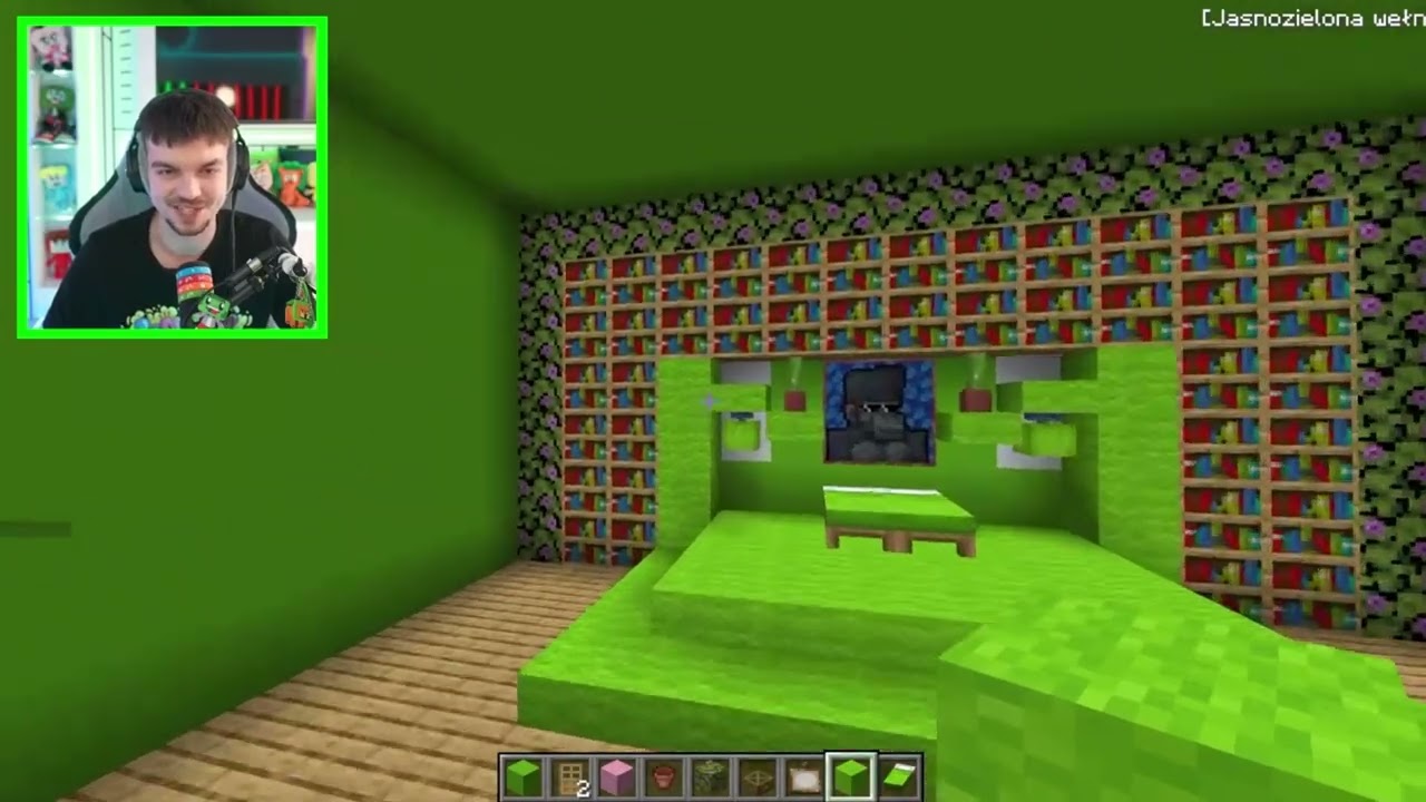 DOMEK PALIONA vs DOMEK OLKA I LEONA w Minecraft!