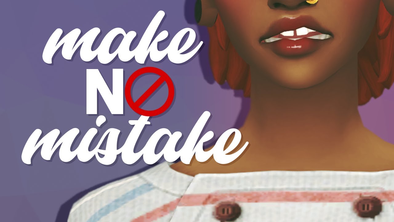 MISTAKES WERE MADE 😱 || Create-A-Sim CHALLENGE || The Sims 4