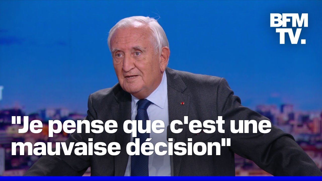 Condamnation de Nicolas Sarkozy: la r&eacute;action de Jean-Pierre Raffarin, ancien Premier ministre