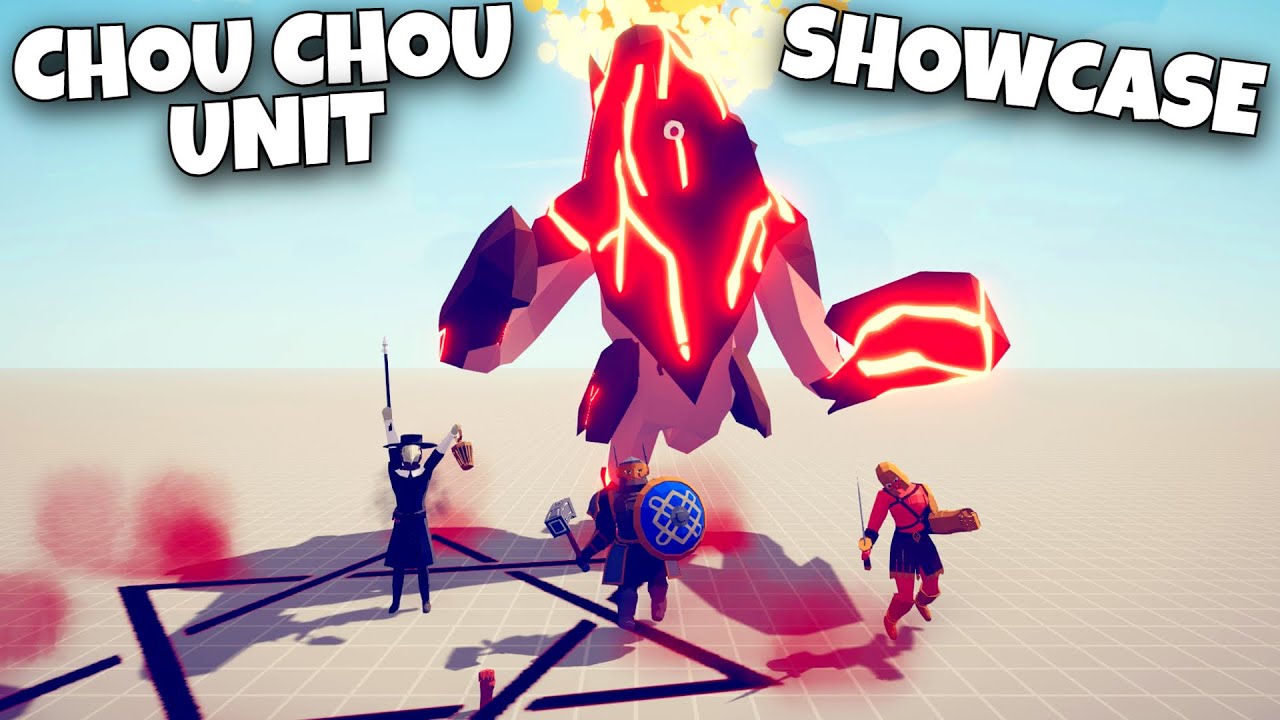 CHOU CHOU UNIT SHOWCASE - Totally Accurate Battle Simulator TABS