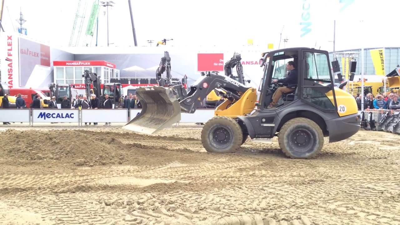 Mecalac Loader Demo Show - Bauma 2016