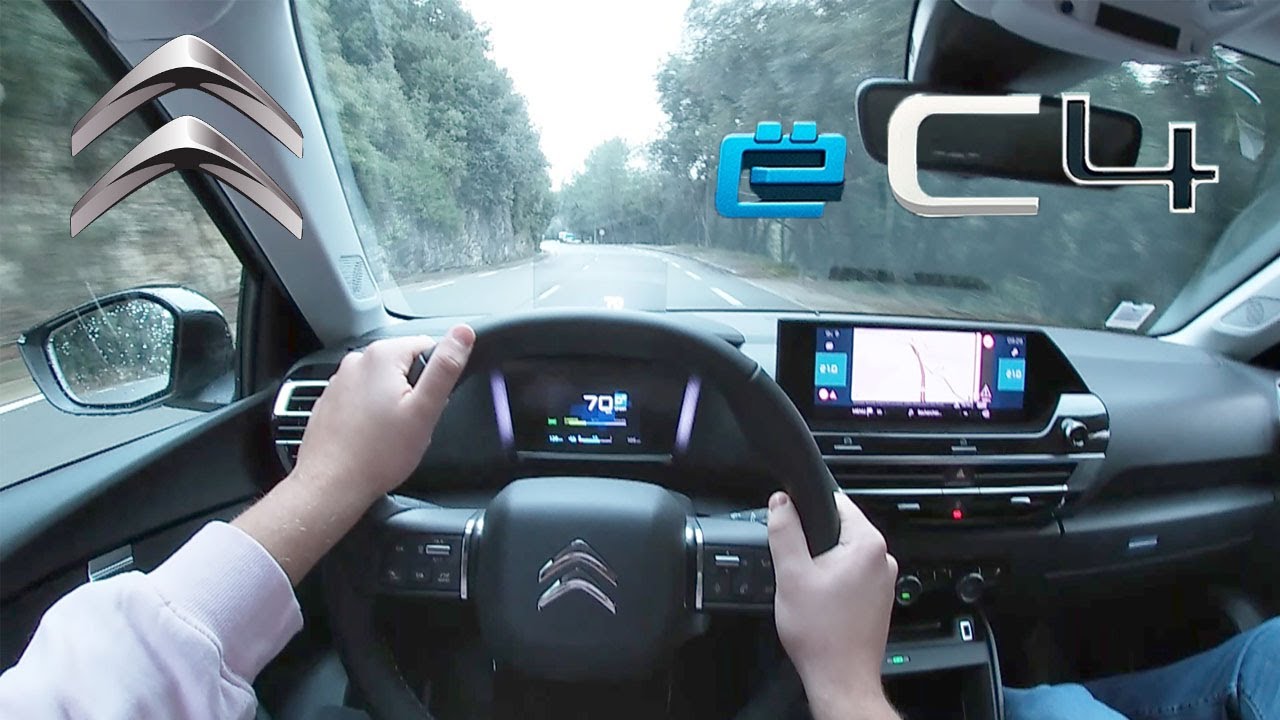 2021 CITROEN E-C4 136HP ELECTRIC || TEST DRIVE - POV WELCOME ABOARD