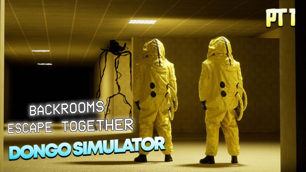 Perjalanan Horror Penuh Kedongoan -  Backrooms Escape Together W/@KomataGaming & @zeroiinn PT1