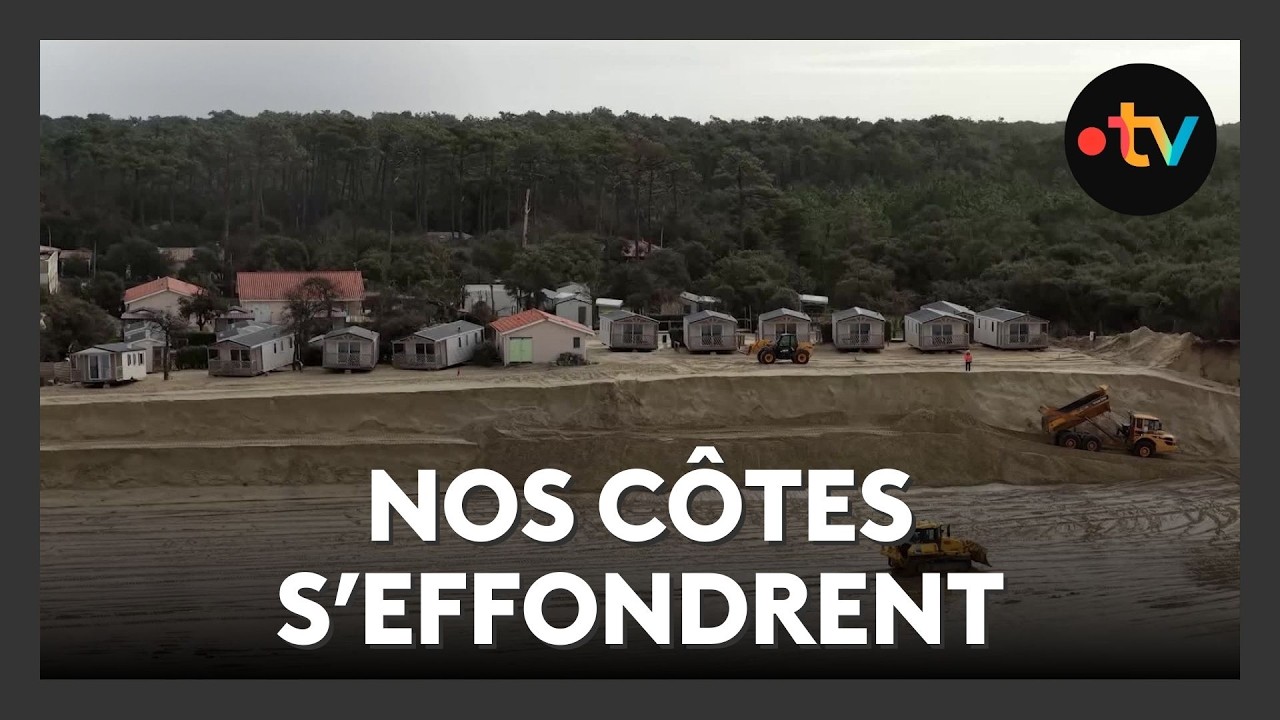 Érosion côtière : les tempêtes accélèrent le recul du littoral atlantique