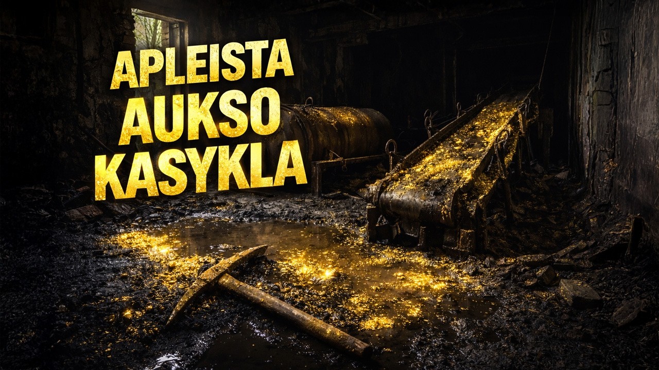 Apleista aukso rūdos kasykla Rumunijos kalnuose