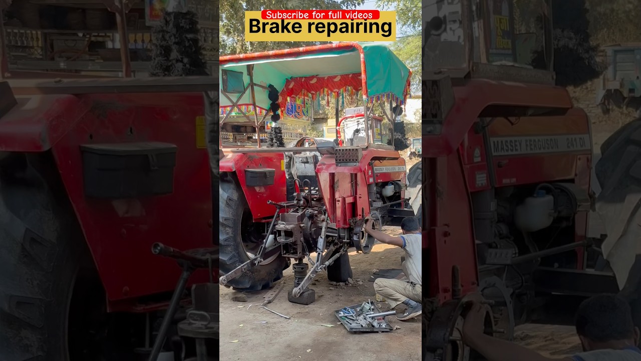 Tractor repairing | tractor video👨&zwj;🔧 #shorts #shortsfeed #tractor #repairing #mechancial #masseydi