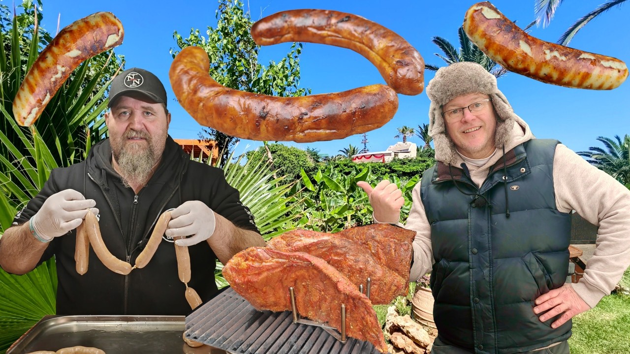 Bratwurst aus Spareribs - Schritt für Schritt Anleitung - Milupa Outdoor und Nordseegriller Nils