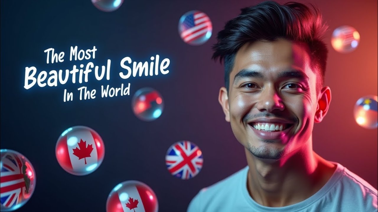 🌍 The Most Handsome Smiles from Every Country | Global Elegance 2025 #GlobalMen #HandsomeSmiles