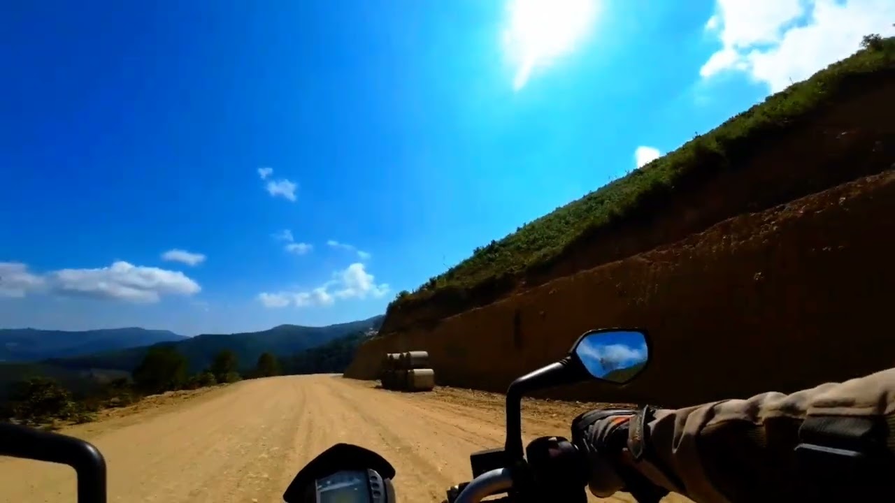 Luang Prabang to Phonsavanh through Pongxay (mountainous) District.