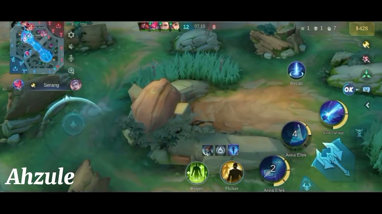 Main solo rank menggunakan my hero fav in mid lane, main-ku rada aneh😅 - Mobile Legends