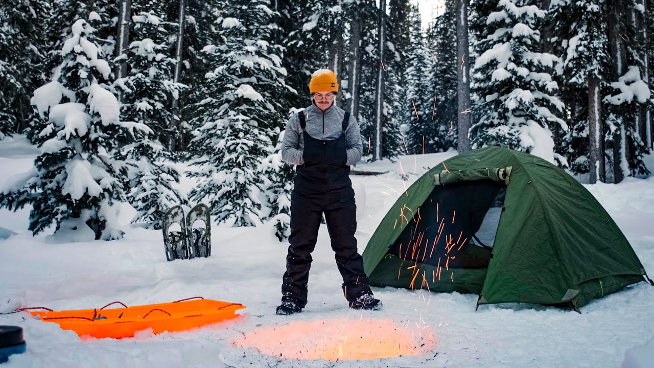 Solo Winter Camping On Colorado's Grand Mesa