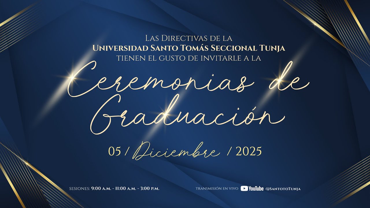Ceremonia de Grados - 05 de Diciembre de 2025 - 11:00 a.m.