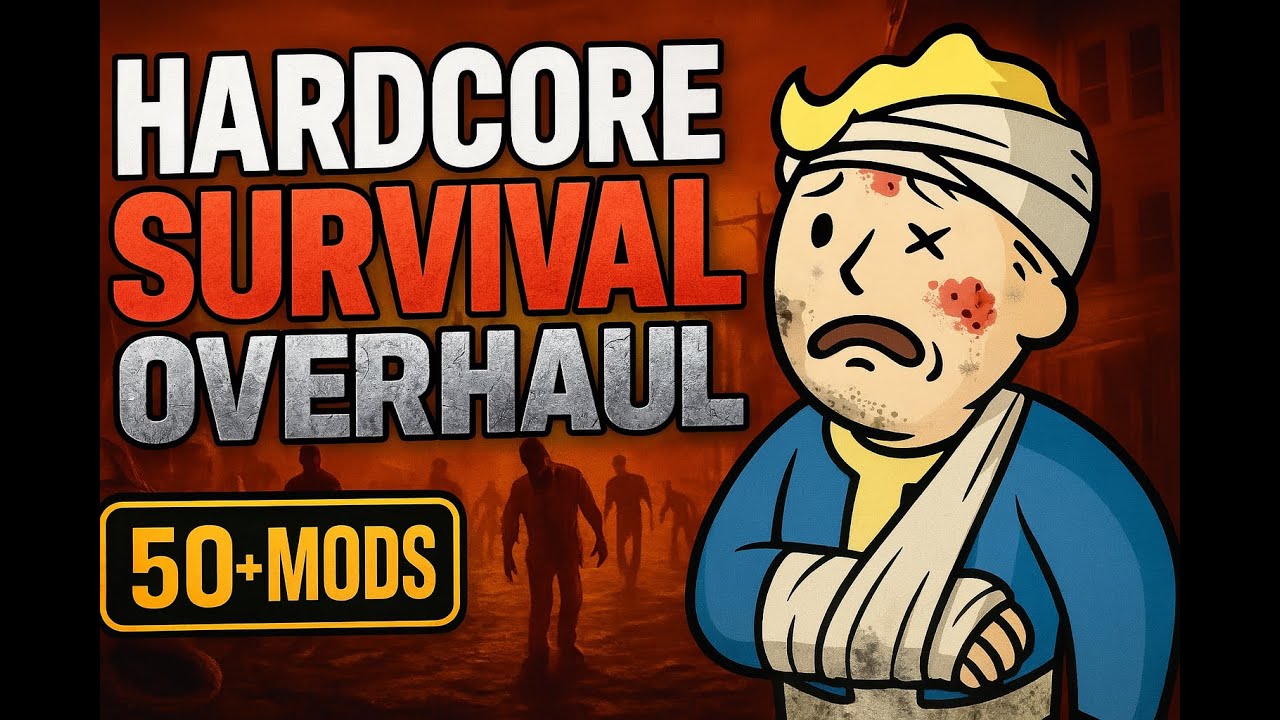 ☢️ Fallout 4 Permadeath SURVIVAL | 100+ Mods, 1 Life | RTX 5090
