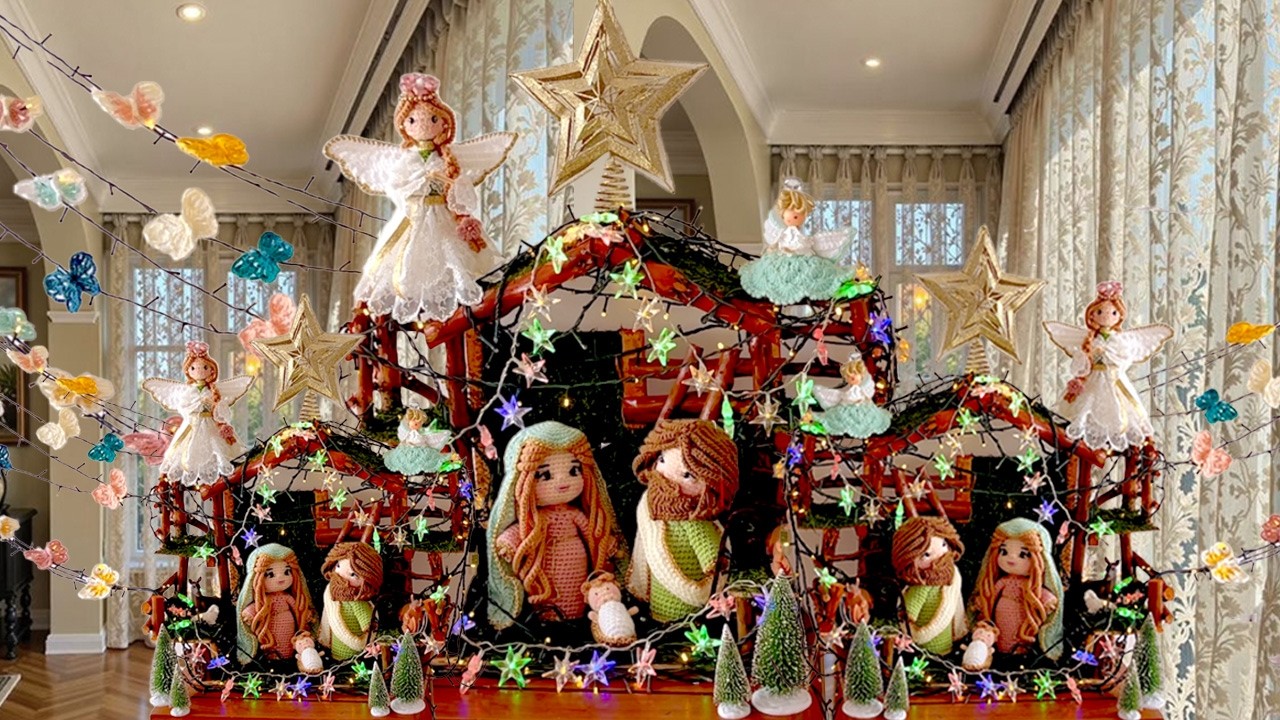SUPER LINDOS HERMOSOS María José El Niño Dios Paso a Paso hermoso Tutorial para vivir la NAVIDAD