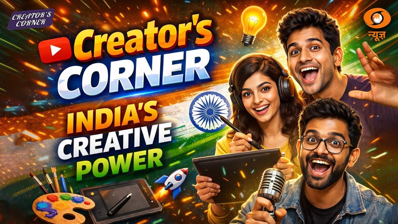 AI + Solar Revolution: 30 Lakh Homes Powered | Global South Push | Creator’s Corner | DD News