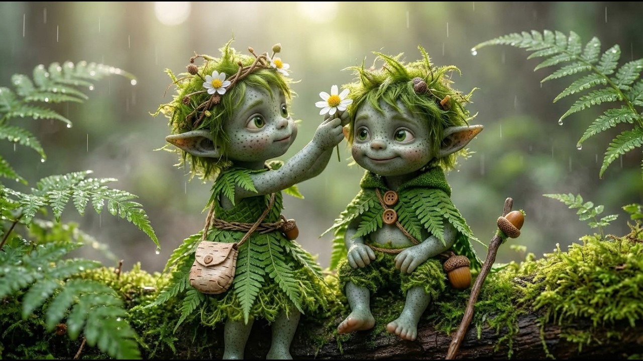 A Magical Day in the Forest Spirits Village 🍄✨ Relaxing Celtic Music & Cozy Fantasy Ambience