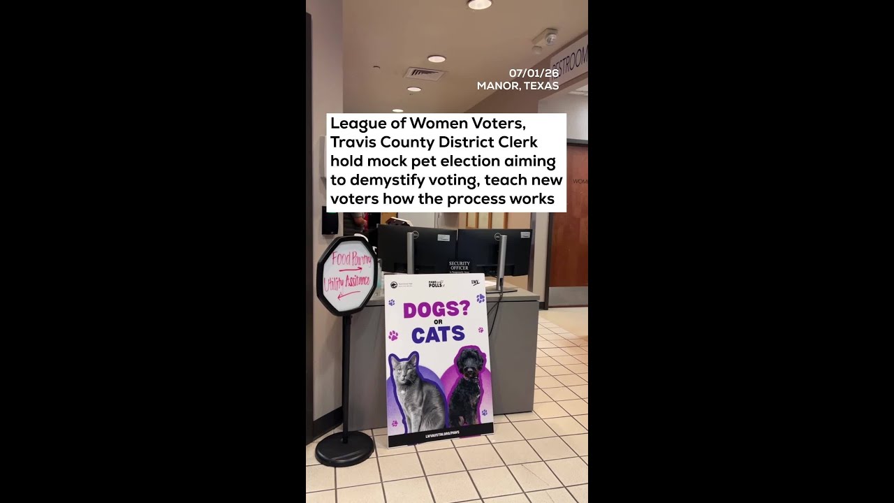 Pet election aims to demystify voting, teach new voters how the process works