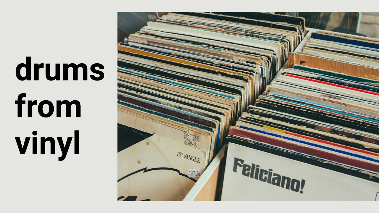 The ultimate drum sounds from vinyl (free samples!) 🎄🎁