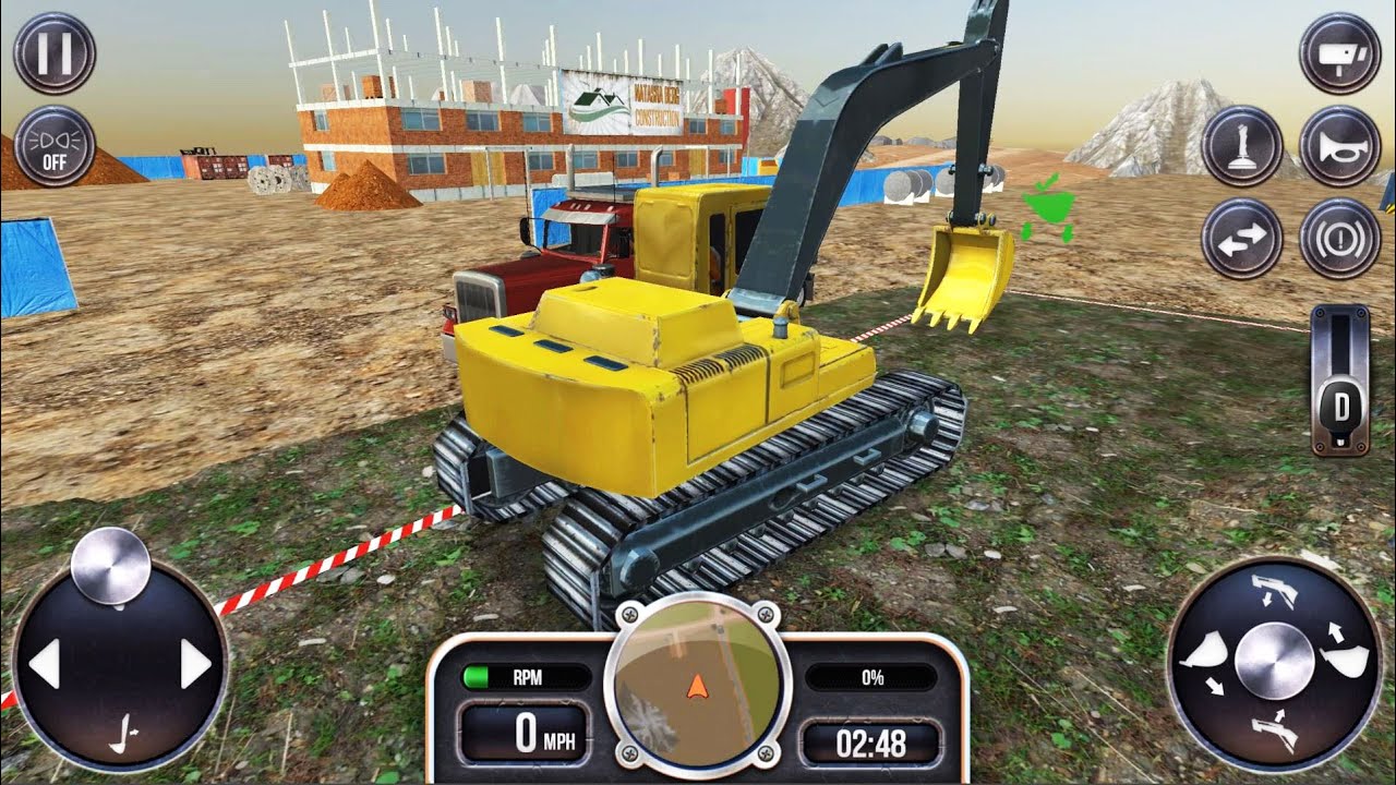 Extreme Trucks Simulator #1 - Dump Truck & Excavator Driving Android iOS Gameplay