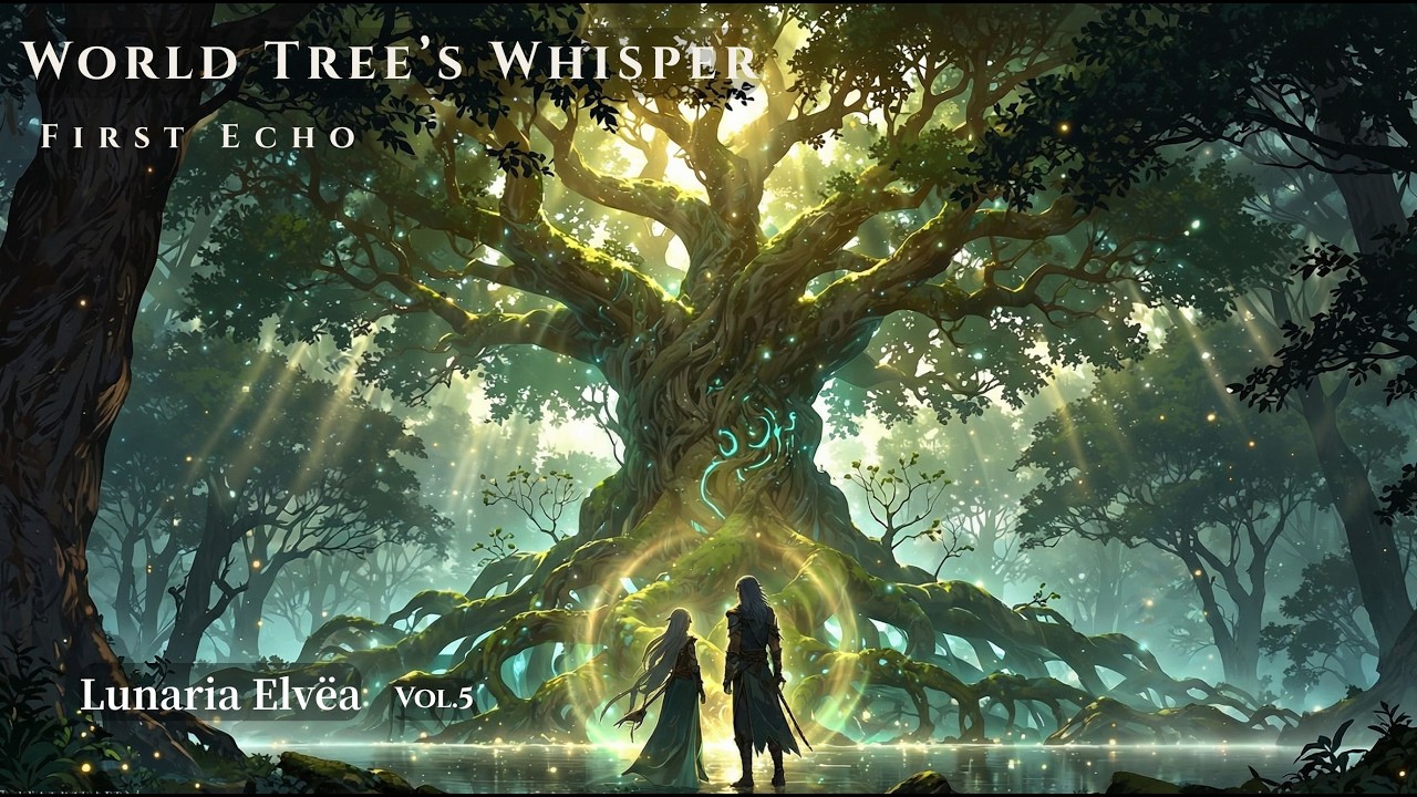 Lunaria Elvëa Vol.5 – The World Tree’s Whisper｜Elven Fantasy Song in Fictional Language｜癒し・作業用BGM