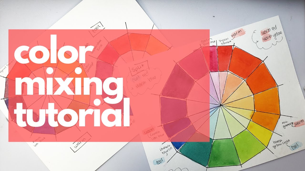 TUTORIAL: Color Mixing Part One - The Color Wheel | Color Theory