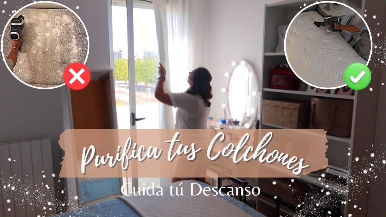 ELIMINA ÁCAROS 🦗 y SUCIEDAD DE TUS COLCHONES / CUIDA TU DESCANSO 💫 / MANGU CON MELÓN