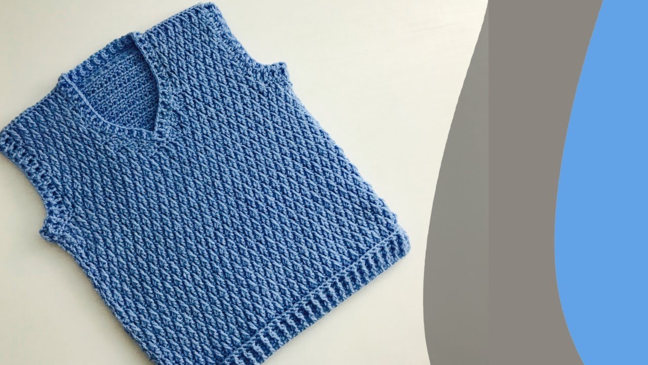 Colete Crochê Infantil