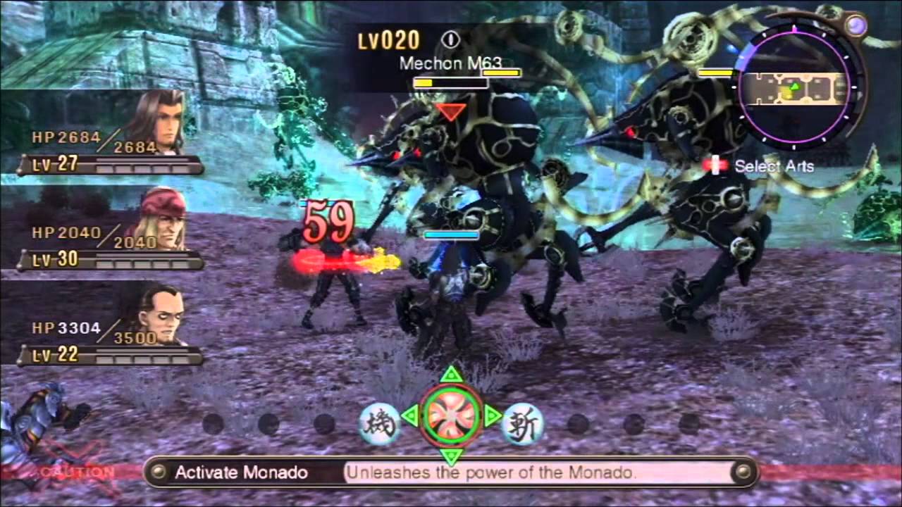 Nintendo Wii U - Xenoblade Chronicles (Upscale Test - Quicklook)