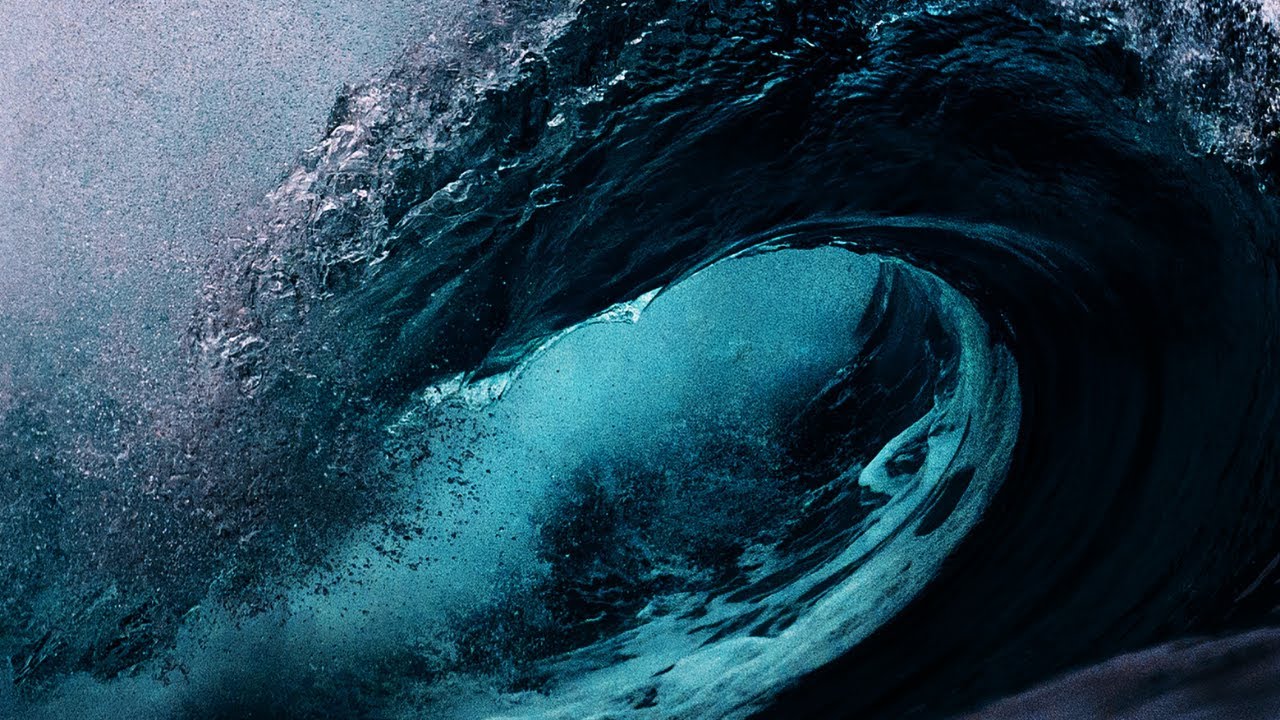 La mer sous une belle musique pour se relaxer