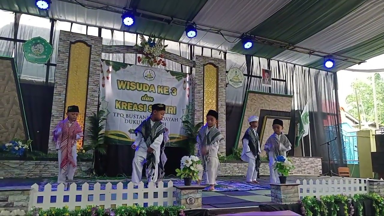 Penampilan Tarian Alif Ba Ta Tsa Oleh Zenun Dkk TPQ Bustanul Hidayah Tahun 2026