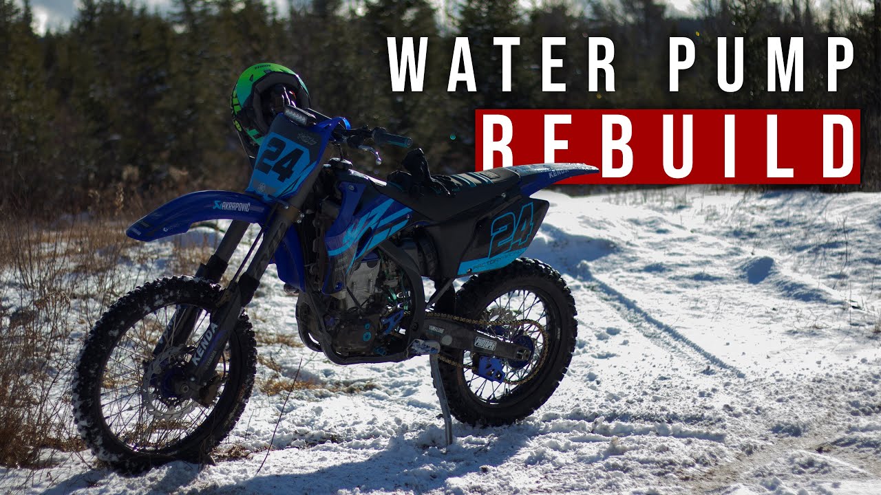 Восстановление водяного насоса мотоцикла *ЛЕГКО* | Реставрация YZ450F