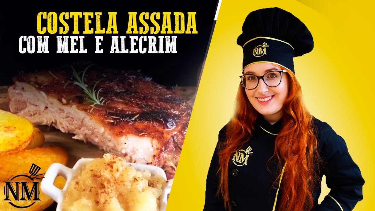 Costela Assada Com Mel e Alecrim + Acompanhamentos