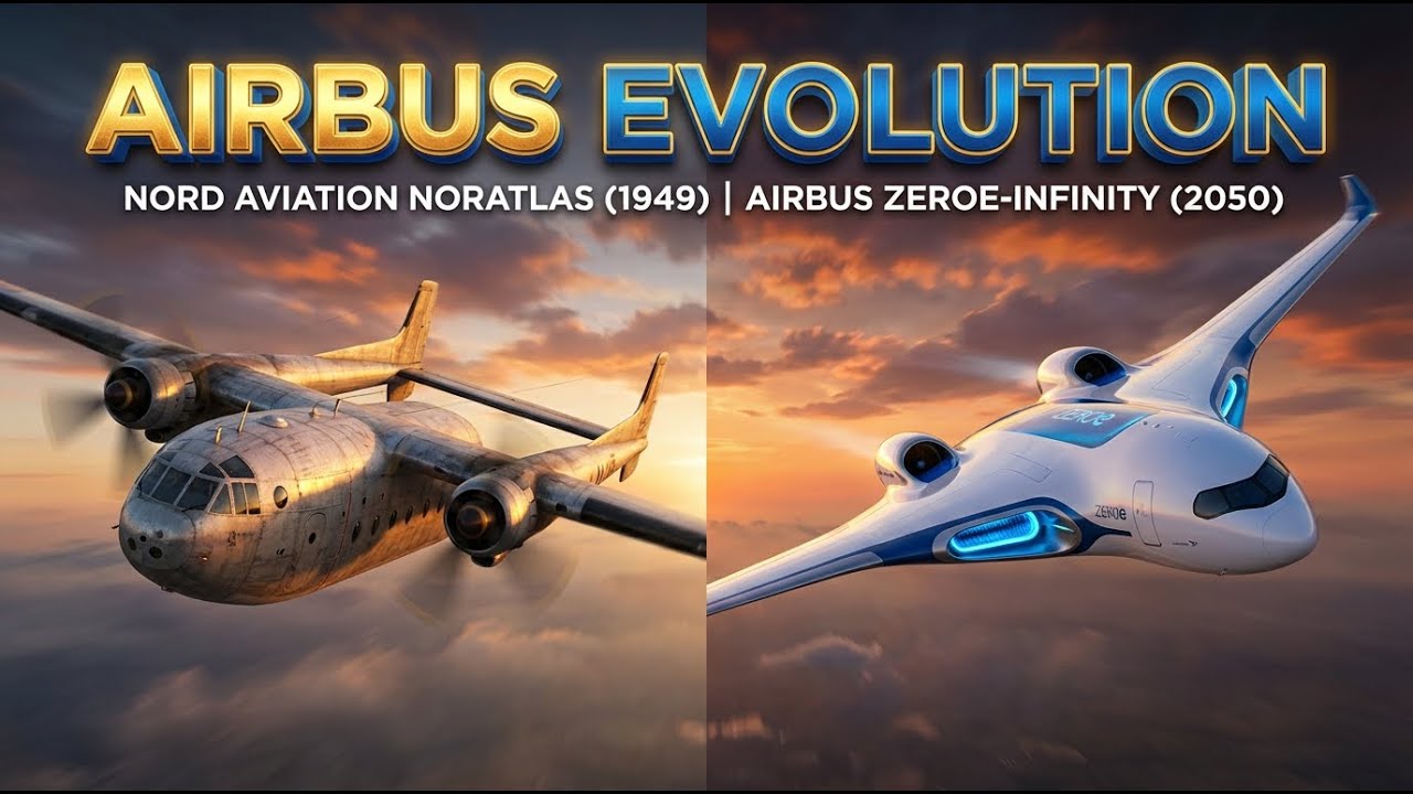 Airbus Evolution | Then vs Now (1949–2050)