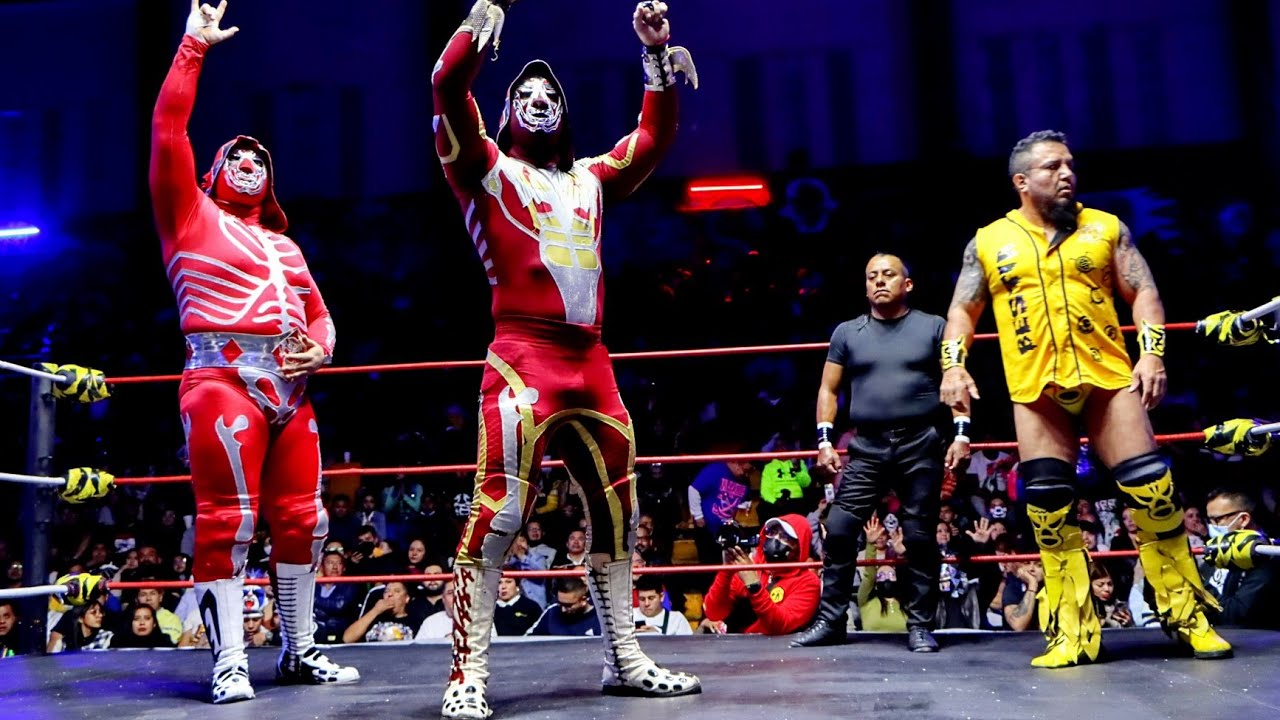 L.A Park Jr/Hijo de L.A Park vs Vangelys/Bestia del Ring vs Chessman/Murder Clown ARENA NEZA