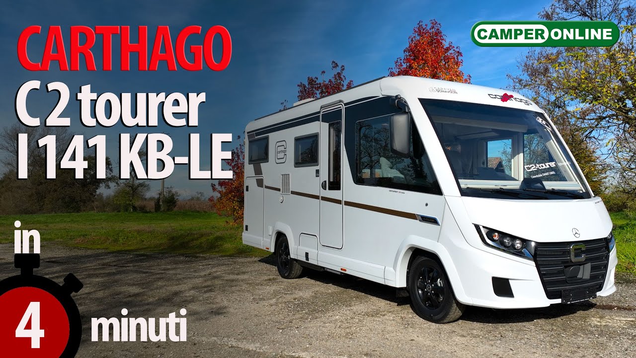 Carthago C2-tourer I 141 KB-LE: dimensioni contenute, qualità elevata e spazi interni sorprendenti