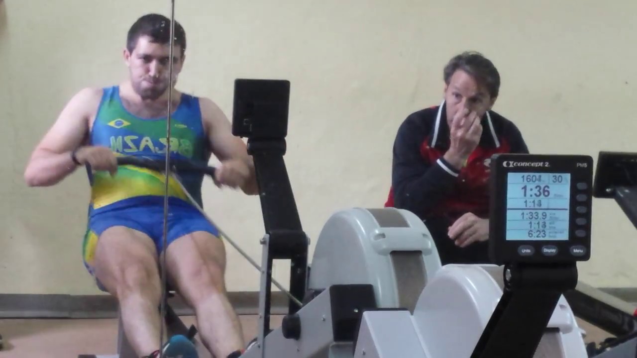 Test remoergómetro 2000m Iosu García Rodríguez (6:22.7) 30-03-2017