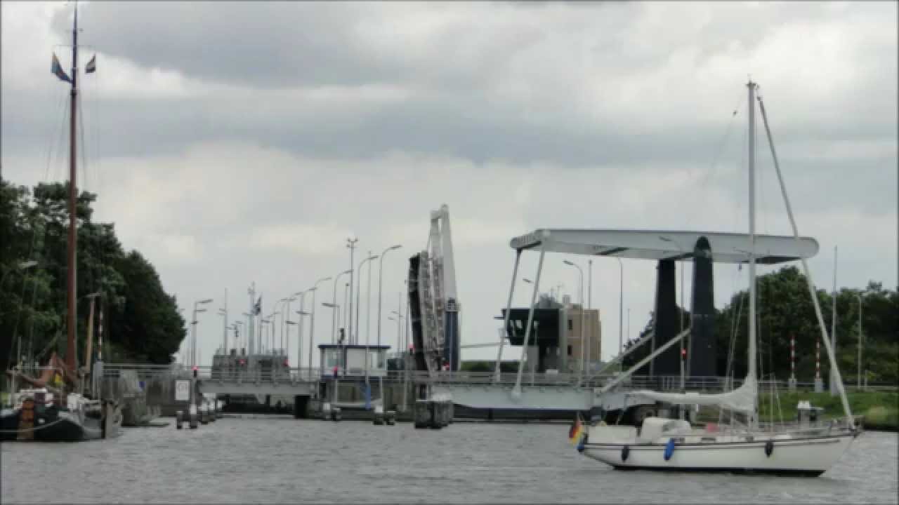 Netherlands: The Eemskanaal from Groningen to Delfzijl