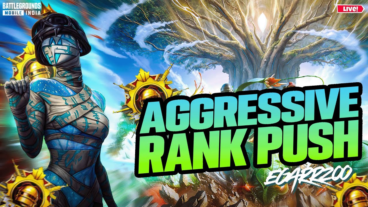 🔴AGGRESSIVE RANK PUSH @Adityastream  | #bgmi #live  #facecam