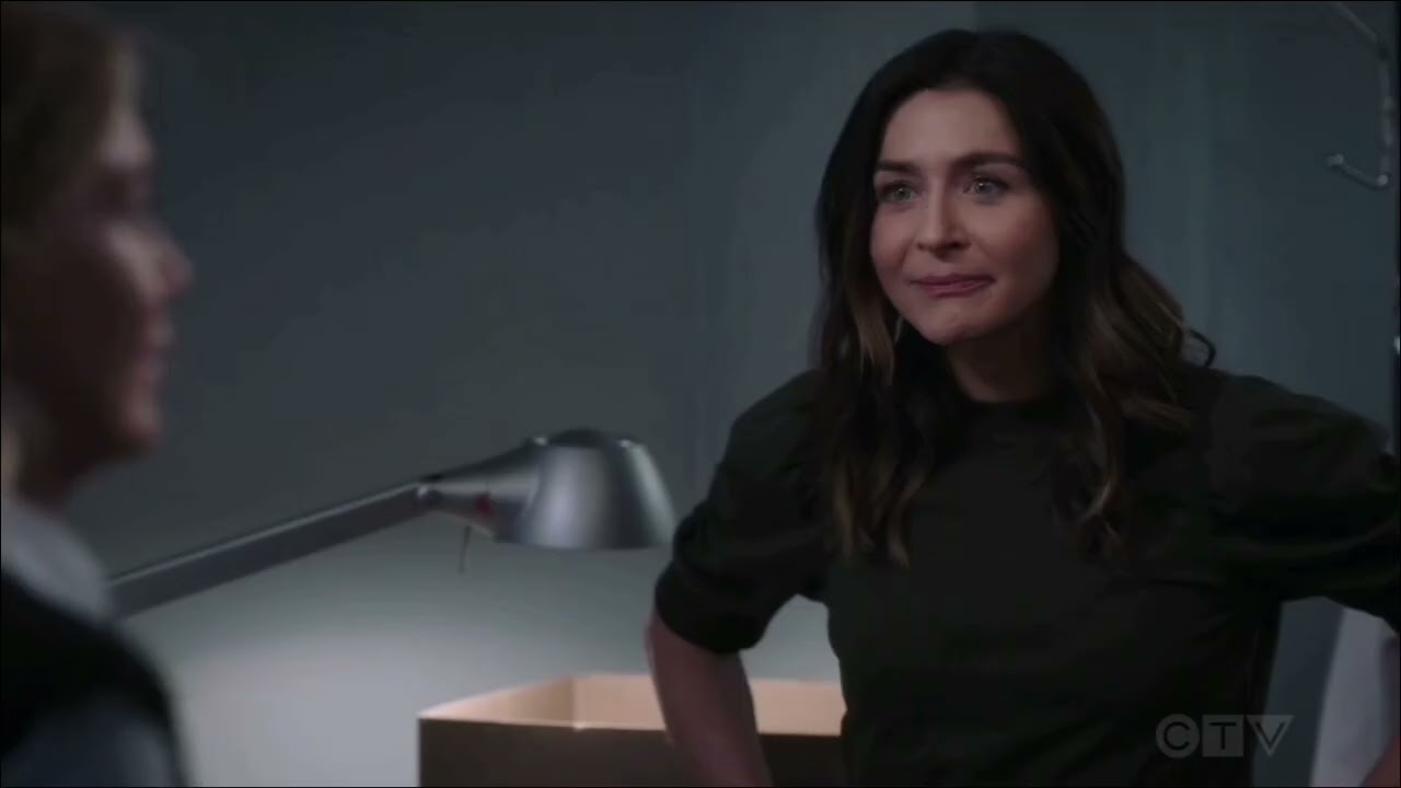 Amelia, Meredith and Jackson | Grey's Anatomy season 21x01 | scene 4