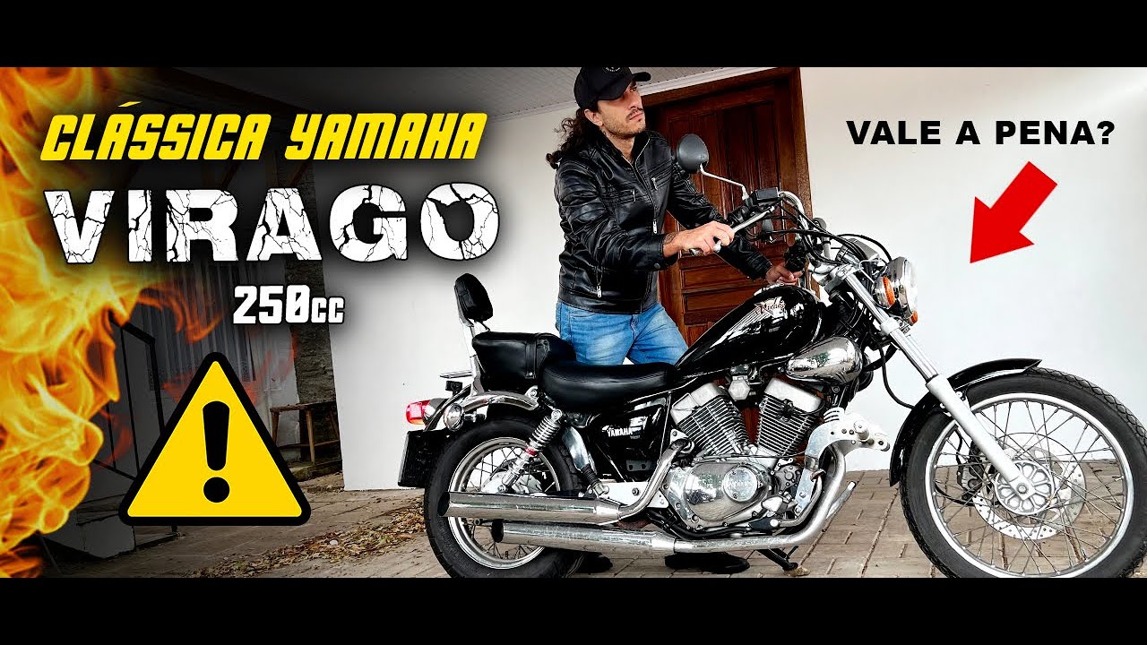 YAMAHA VIRAGO 250 Vale a Pena? CONTEI TUDO! PREÇO, CONSUMO, DEFEITOS, TOP SPEED, TESTE RIDE e Mais 🚫