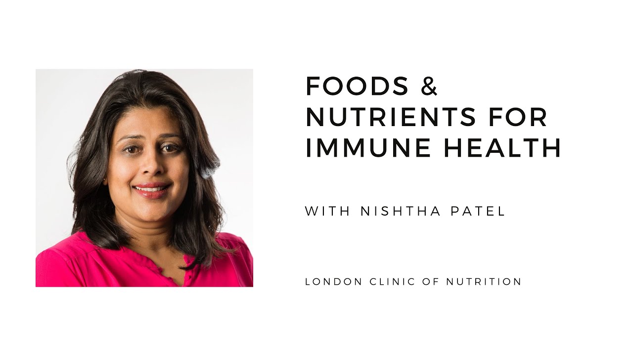 Foods and nutrients to support immune health