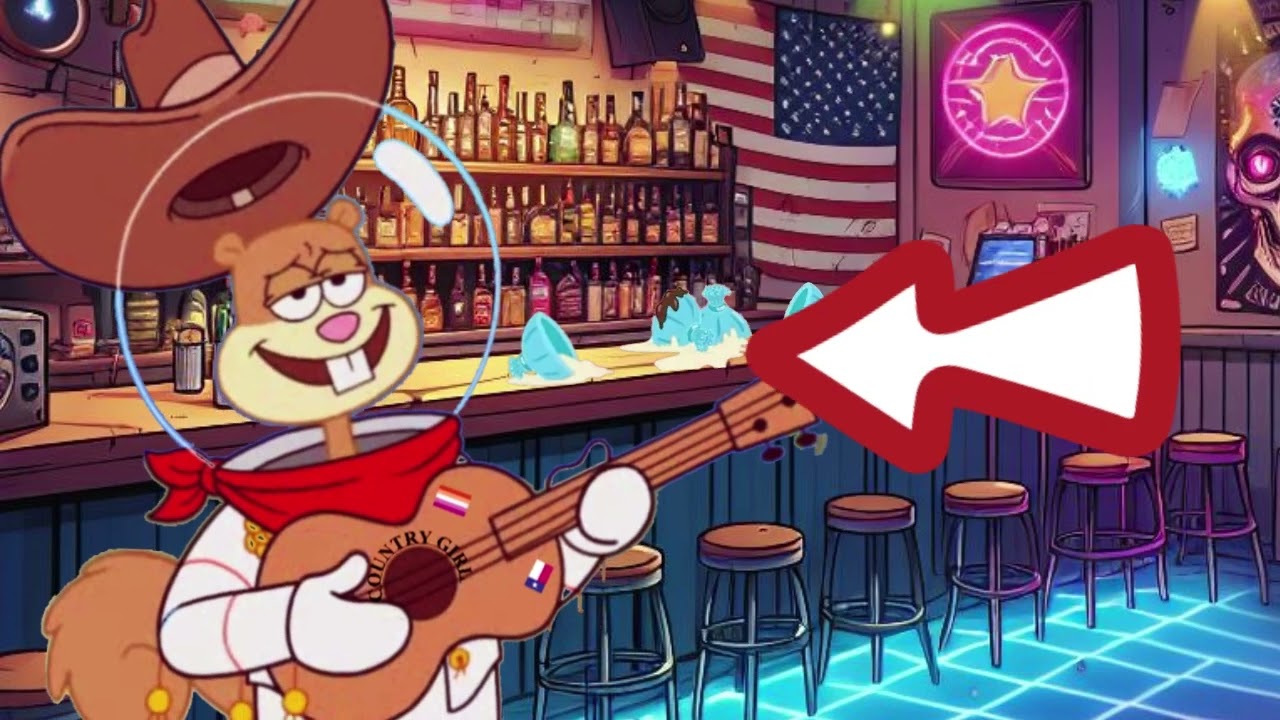 Sandy Cheeks - Country Girl (Shake It For Me) [AI COVER]