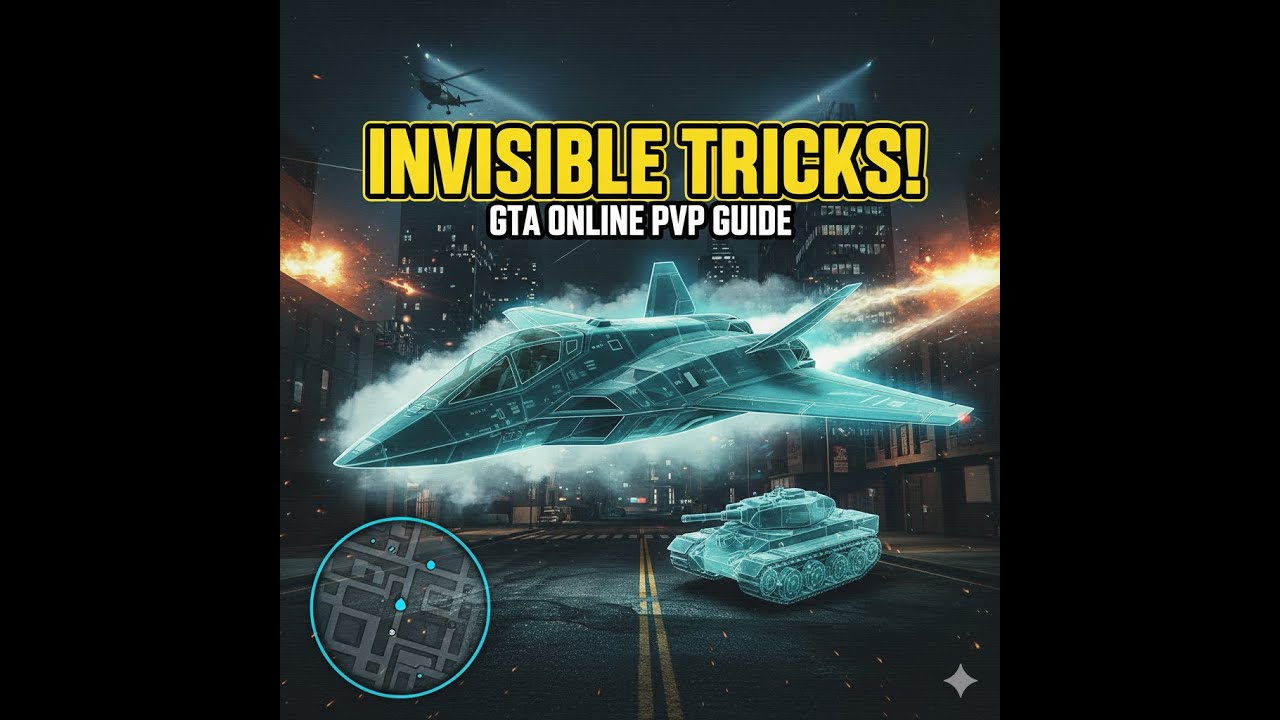 Top 20 PvP Tips in GTA Online | Part 2: Off-Radar & Stealth Tricks